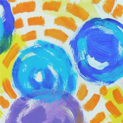 Andreas Korn: Artproduktion (Kunstraum - Acryl im Bonner Atelier)